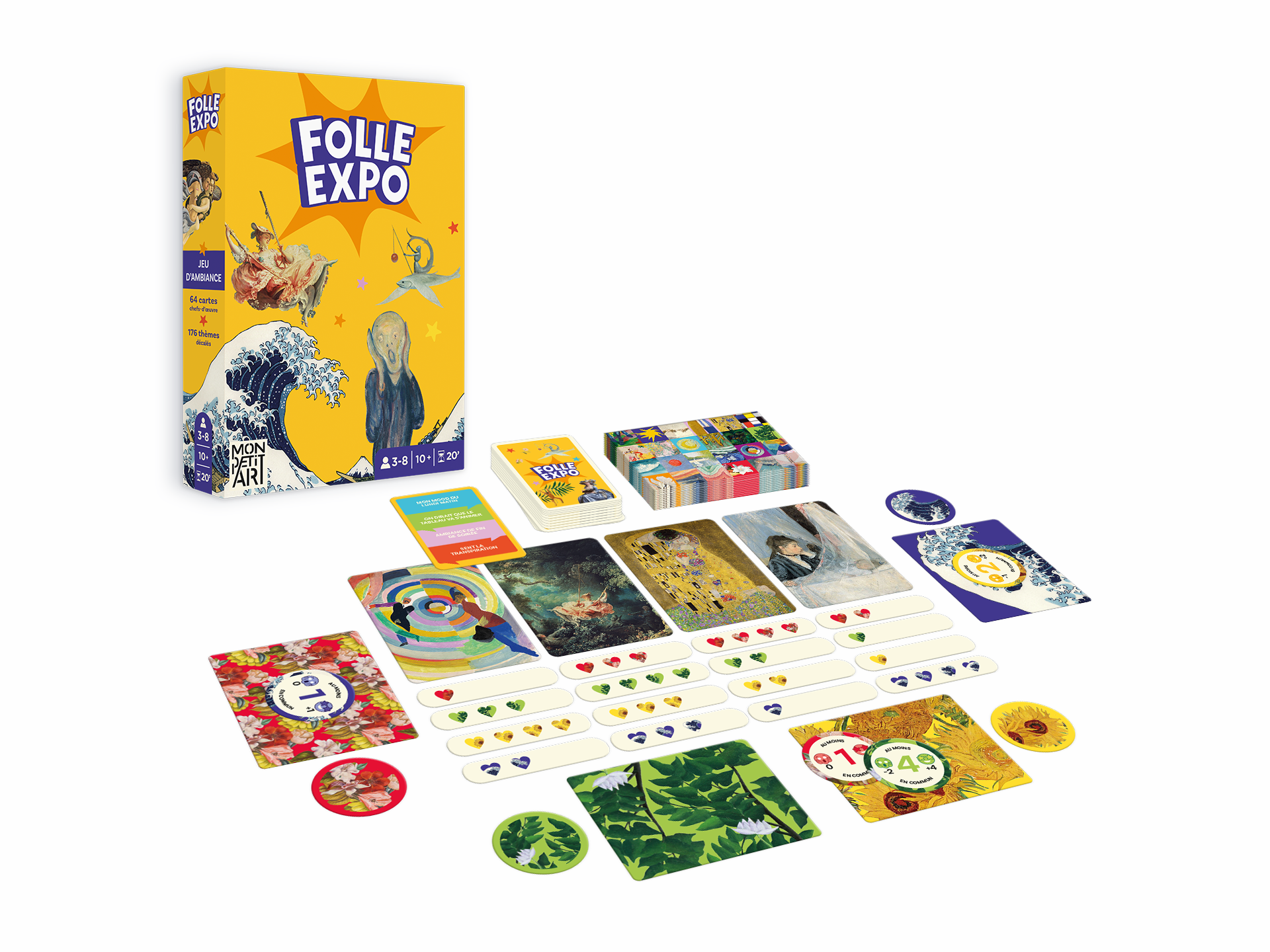 Folle Expo - the totally offbeat art-themed party game!