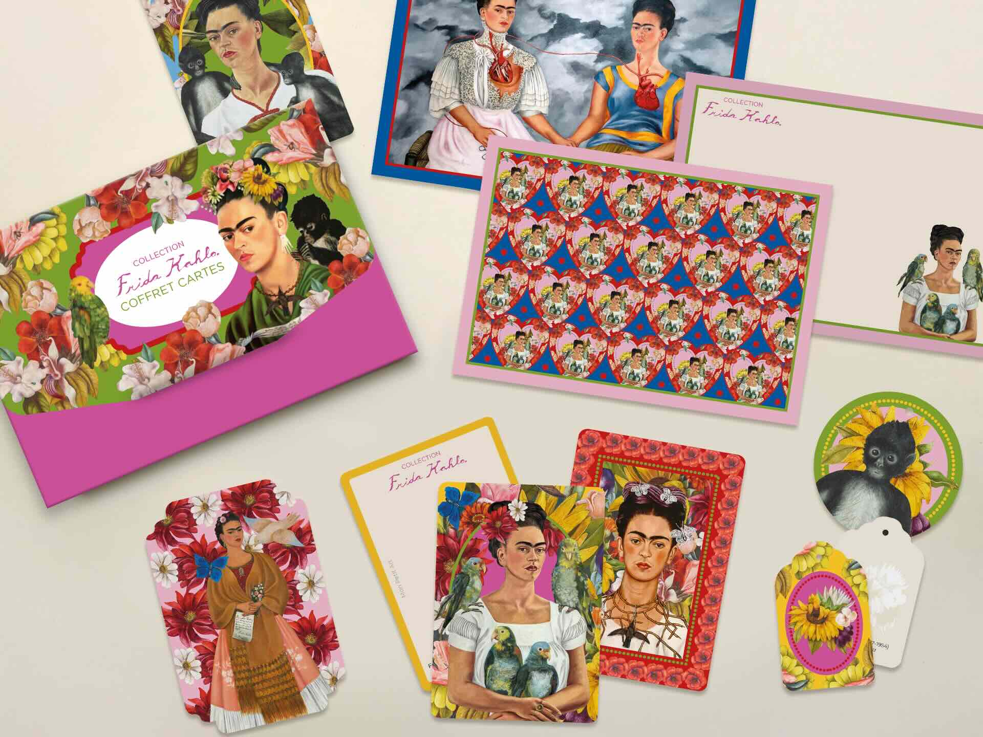 Cards Set Frida Kahlo