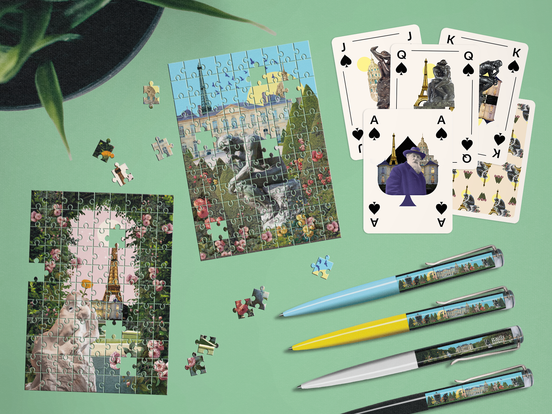 Games and stationery collection