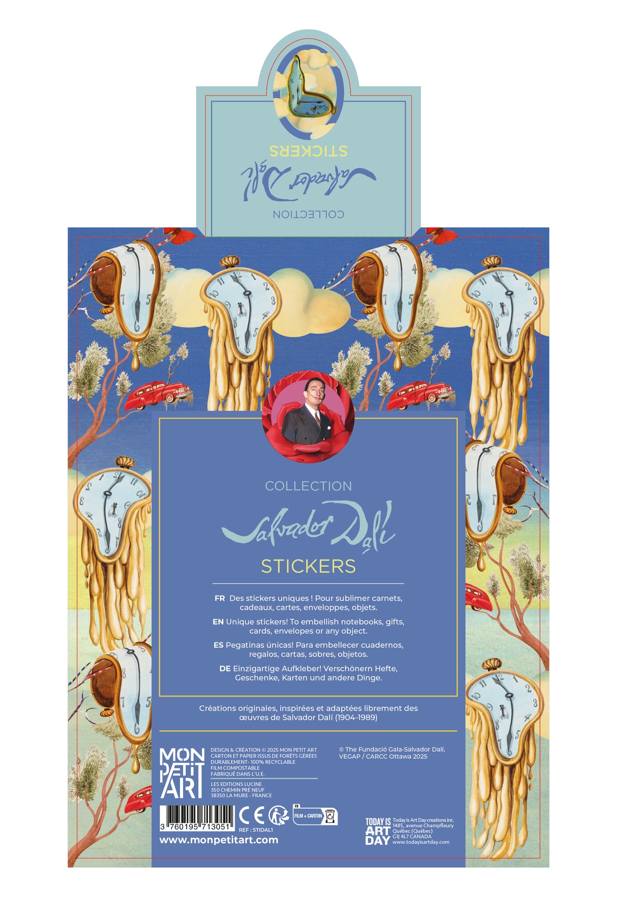 Claude Monet stickers 