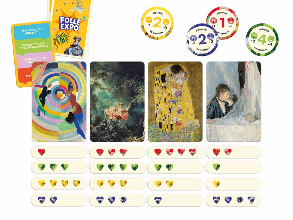 Folle Expo - le Jeu d'ambiance sur l'art complètement décalé !
