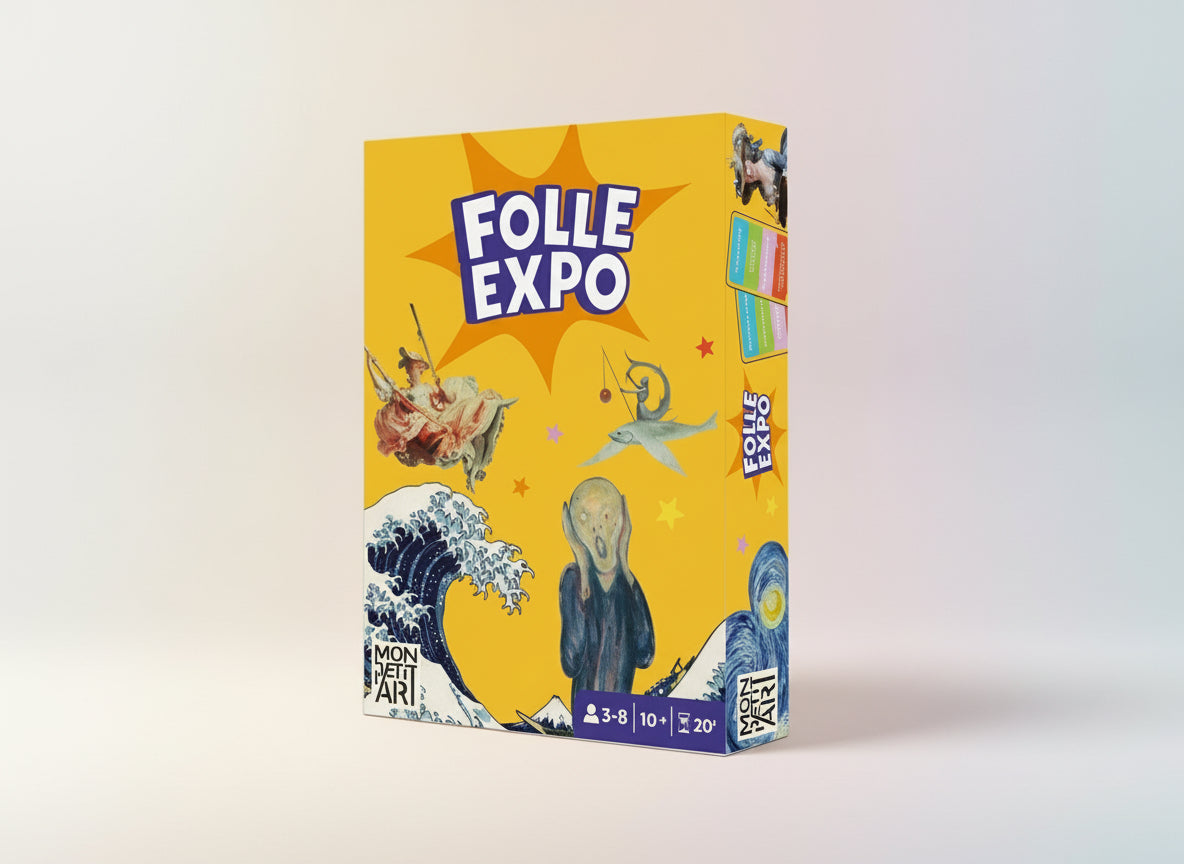 Folle Expo - the totally offbeat art-themed party game!