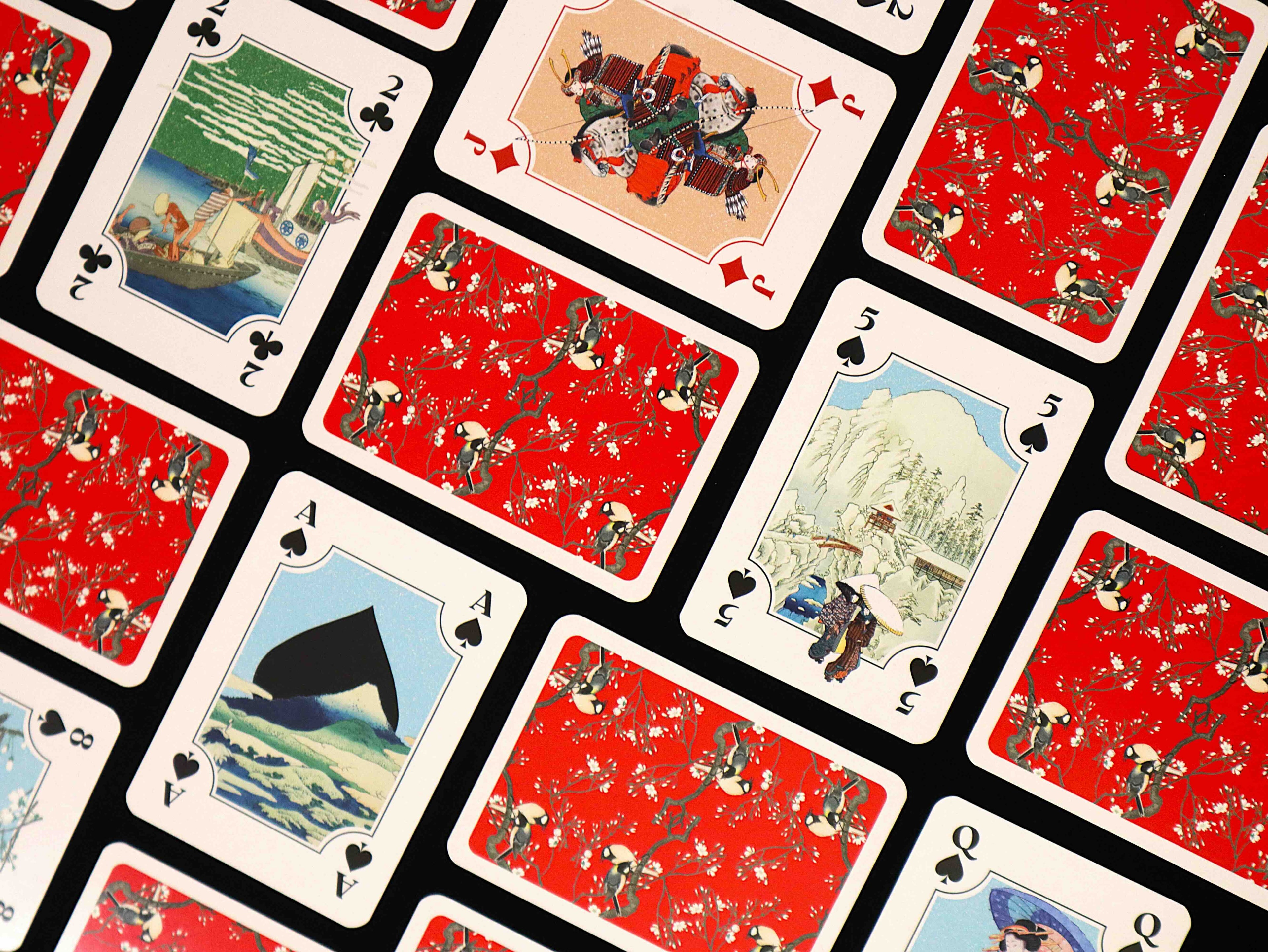 Playing Cards Deck "Japanese Prints"
