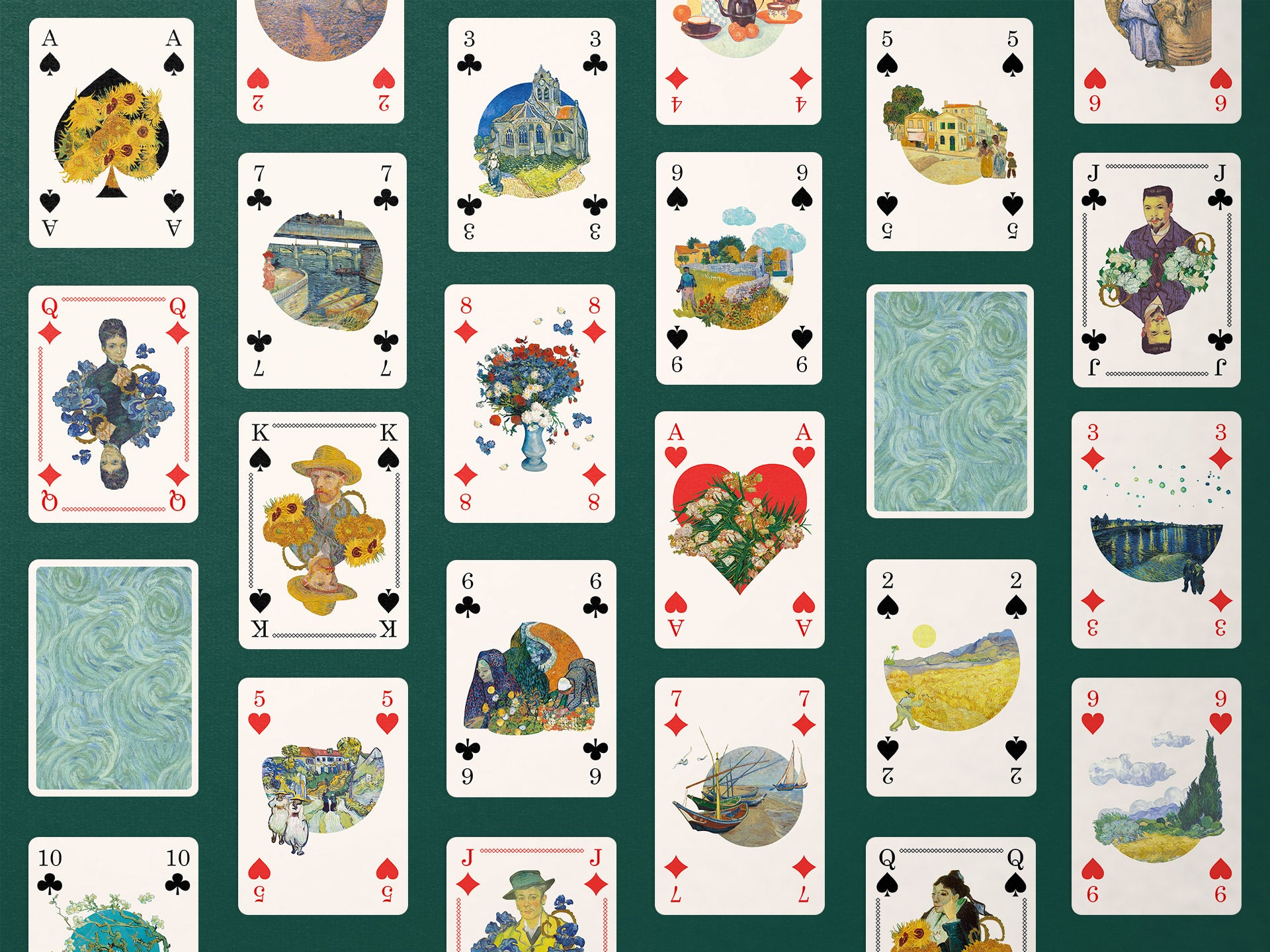 Playing Cards Deck - Van Gogh