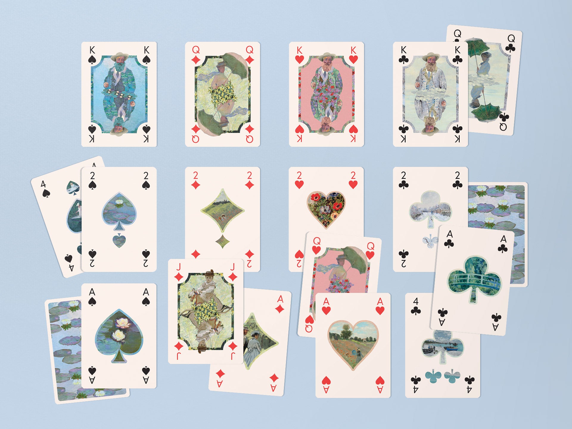 Jeu de Cartes Claude Monet