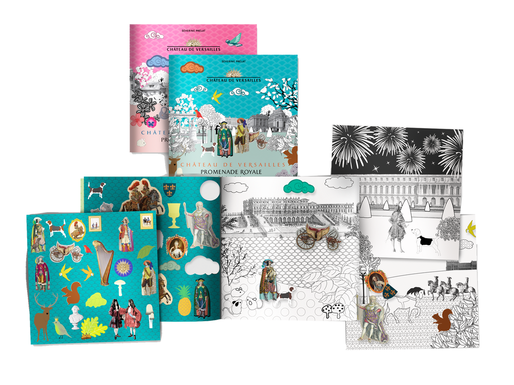 Collection Jeux et Papeterie pour le Château de Versailles