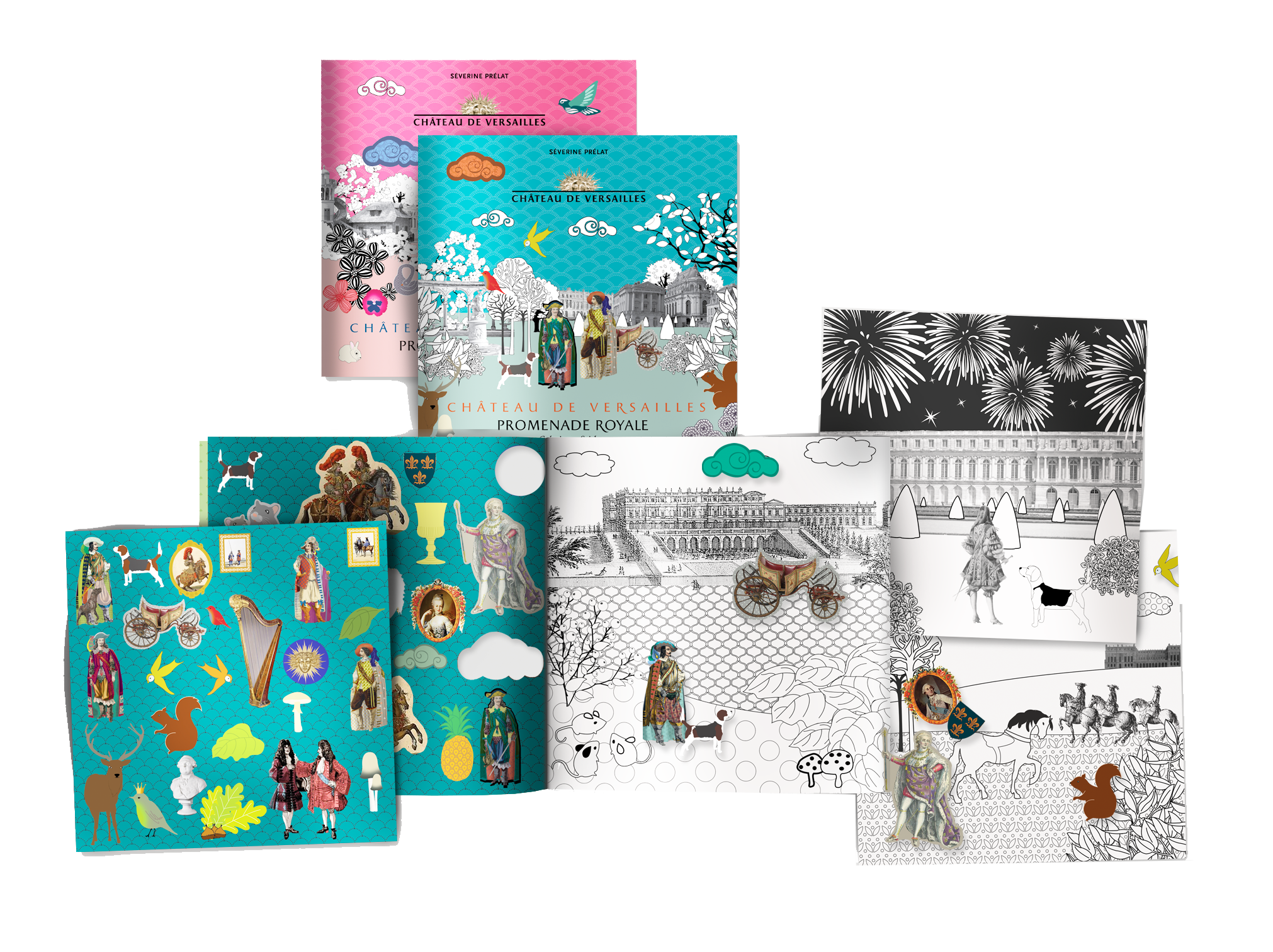 Collection Jeux et Papeterie pour le Château de Versailles