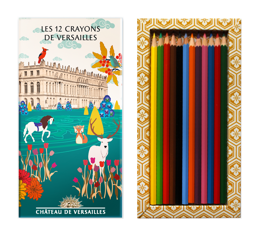 Collection Jeux et Papeterie pour le Château de Versailles