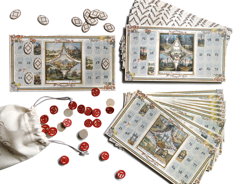 Collection Jeux et Papeterie pour le Château de Versailles