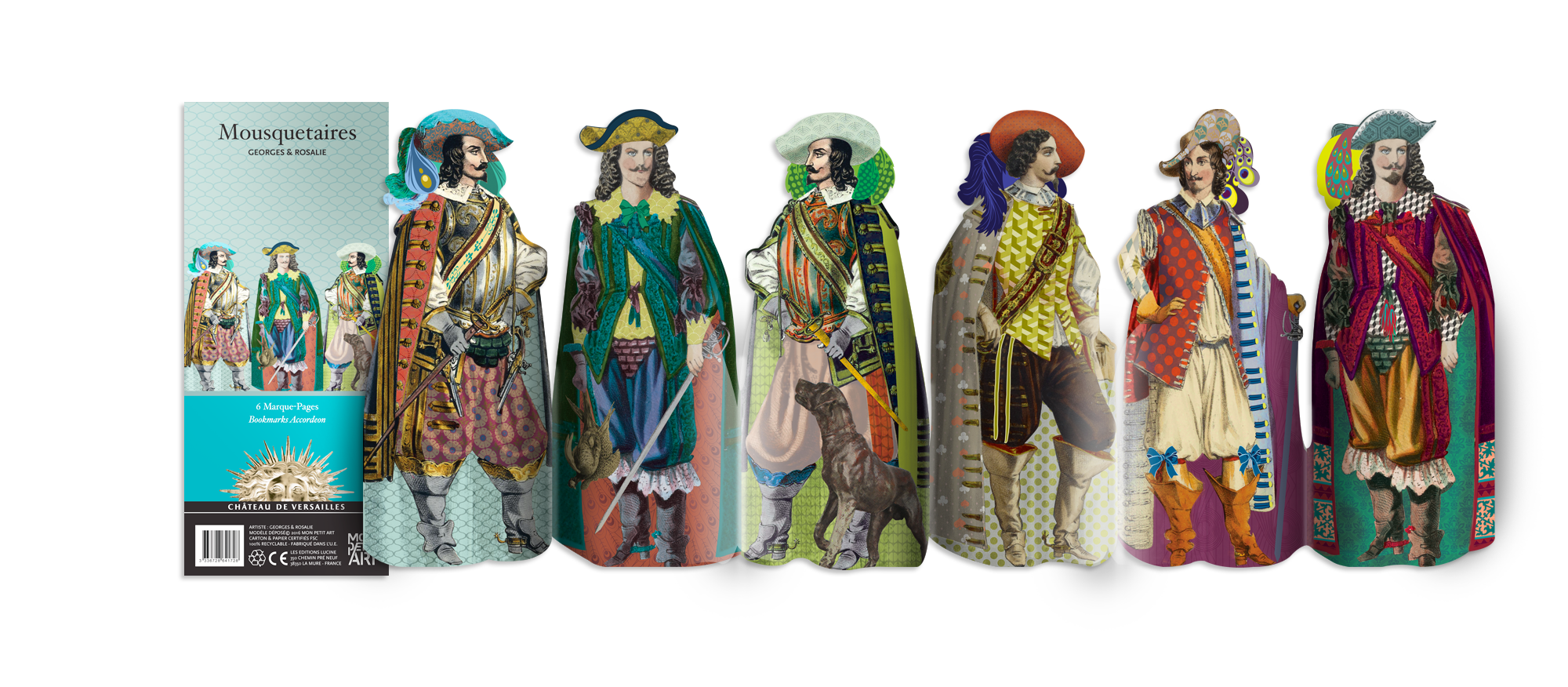 Collection Jeux et Papeterie pour le Château de Versailles