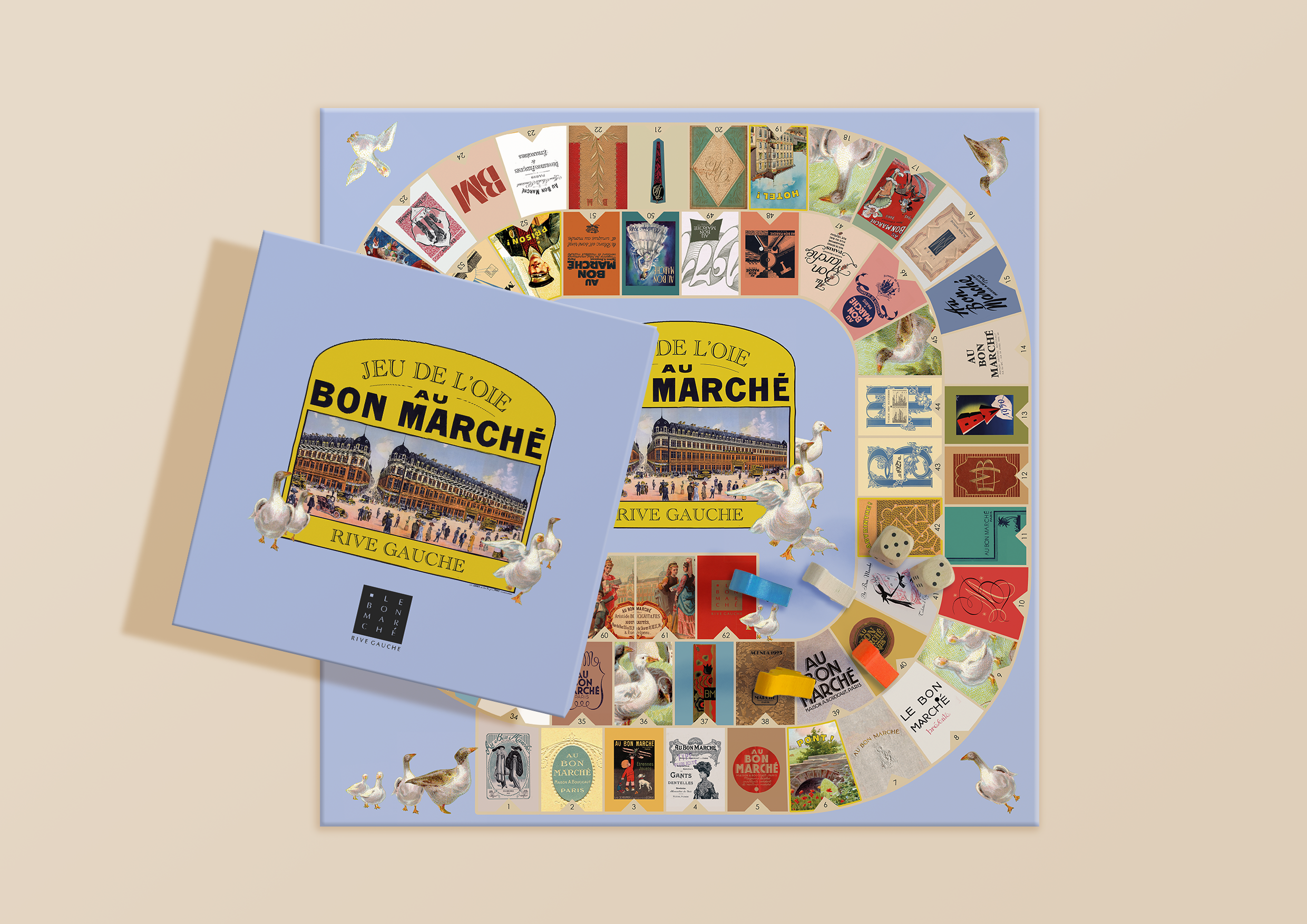 Games and Decor Collection for Le Bon Marché