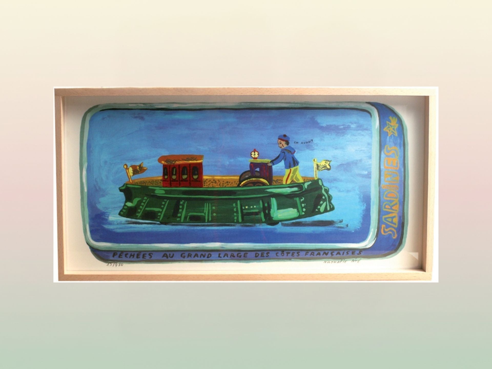 Limited edition paintings - La boîte à sardines