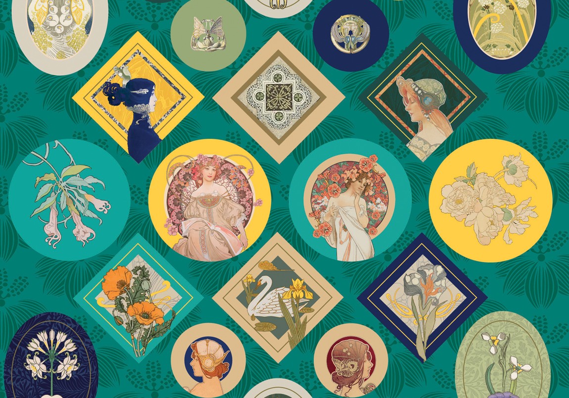 Stickers Collector - Art Nouveau