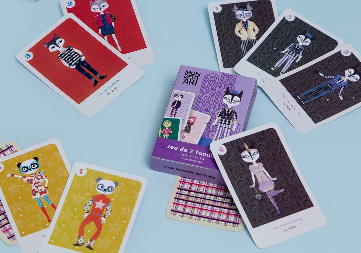 HAPPY FAMILIES CARD GAME - Styles