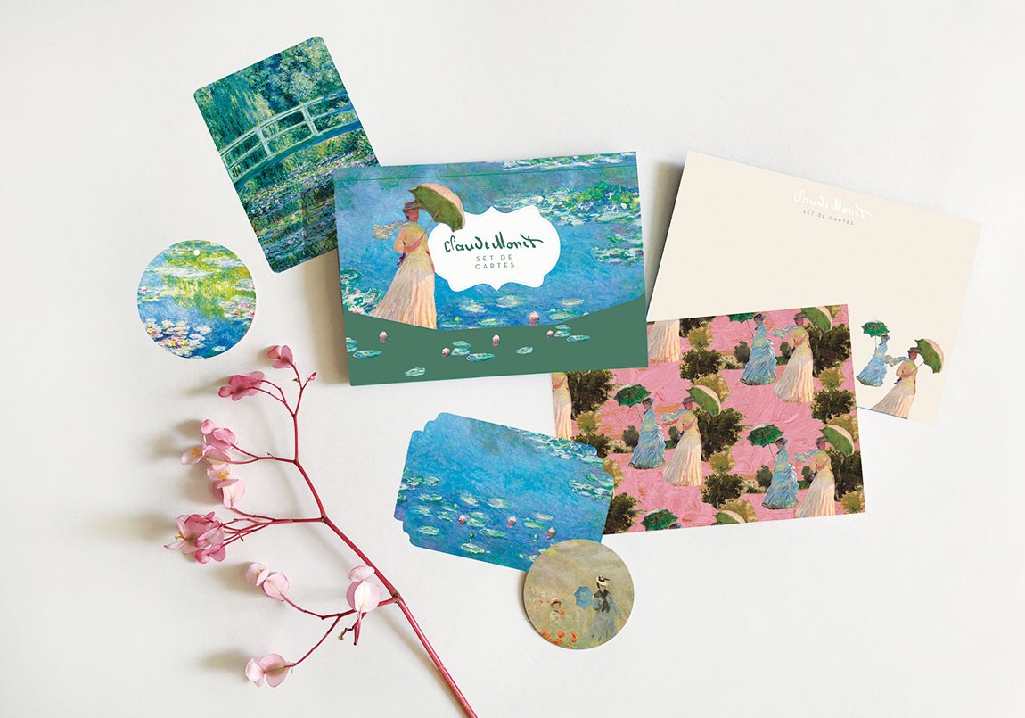Cards kit - Claude Monet