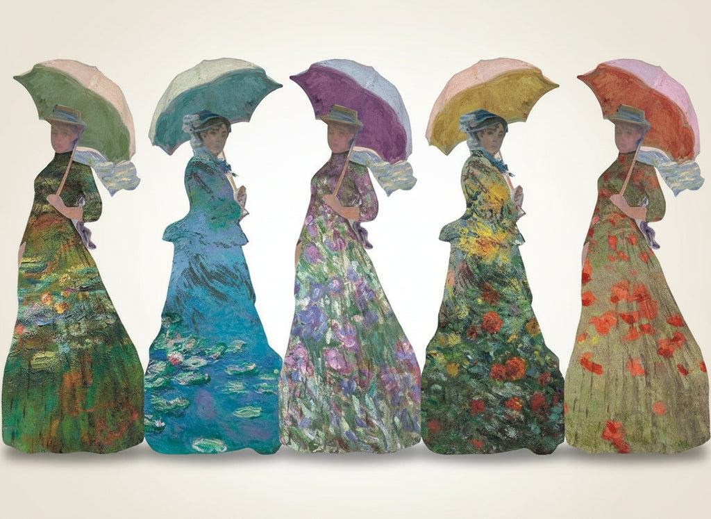 Marque-pages Femme à l'ombrelle  - C. Monet