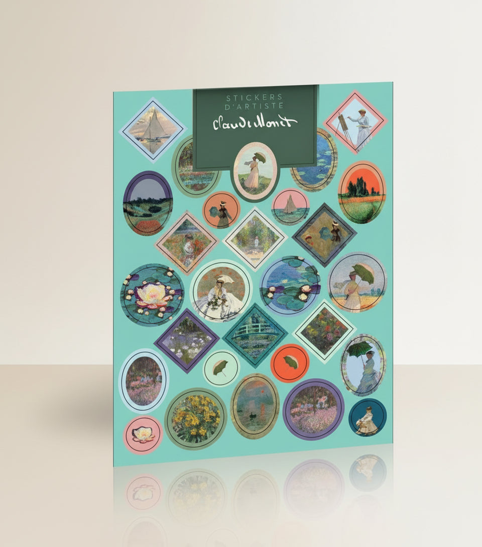 Claude Monet stickers 