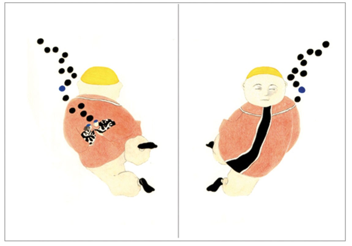 Set of 5 double cards - "Fairy Tales"