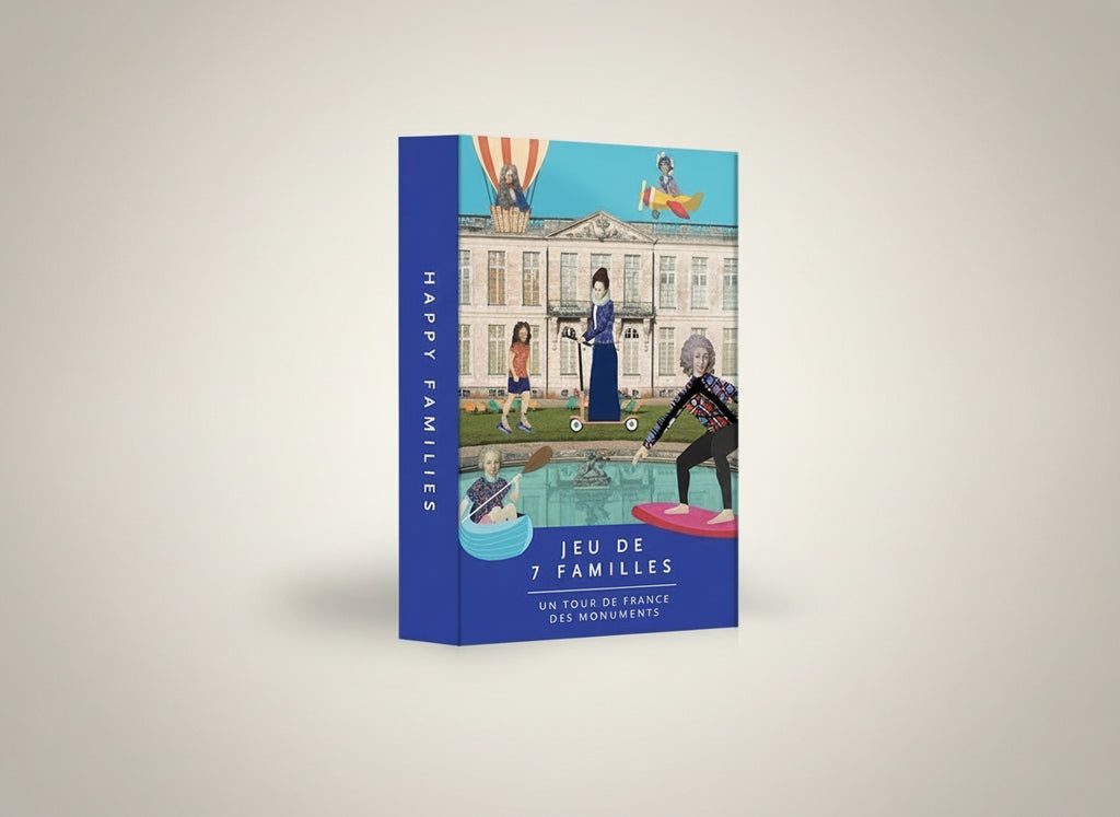 HAPPY FAMILIES CARD GAME - Tour de France of monuments