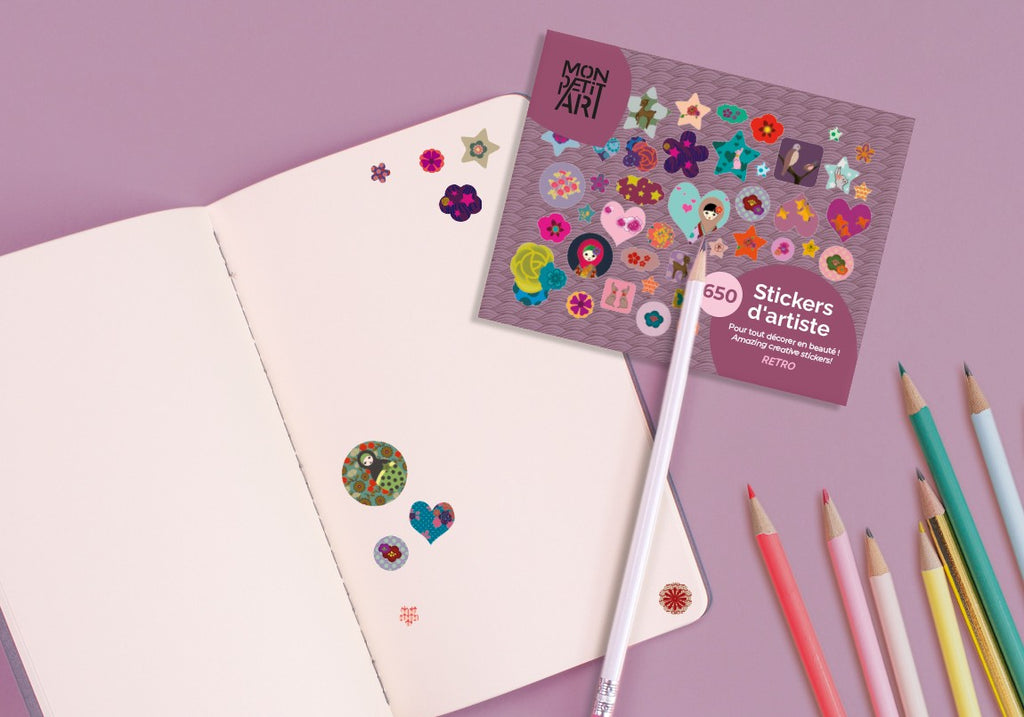 Artist Stickers - Rétro