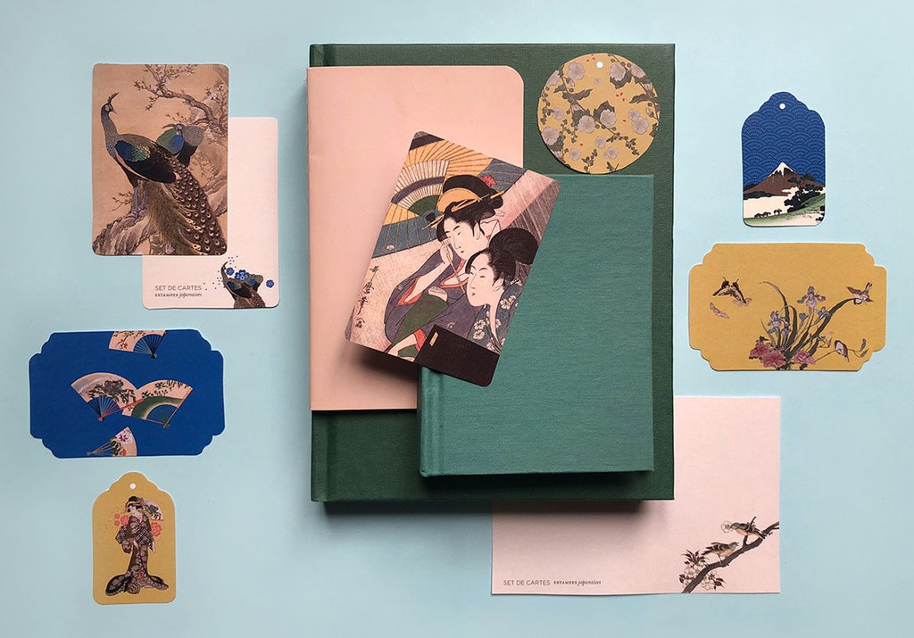 Cards kit - Japanese prints