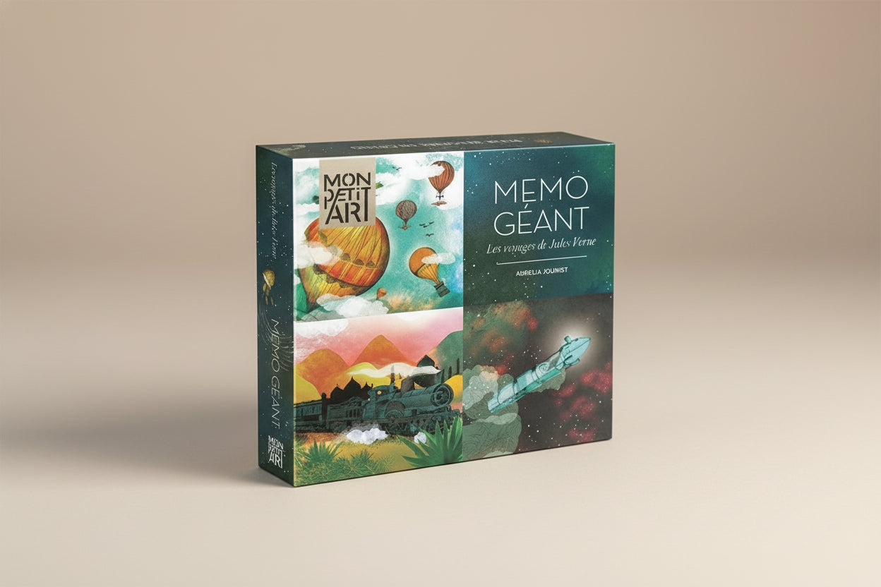GIANT MEMO - The travels of Jules Verne