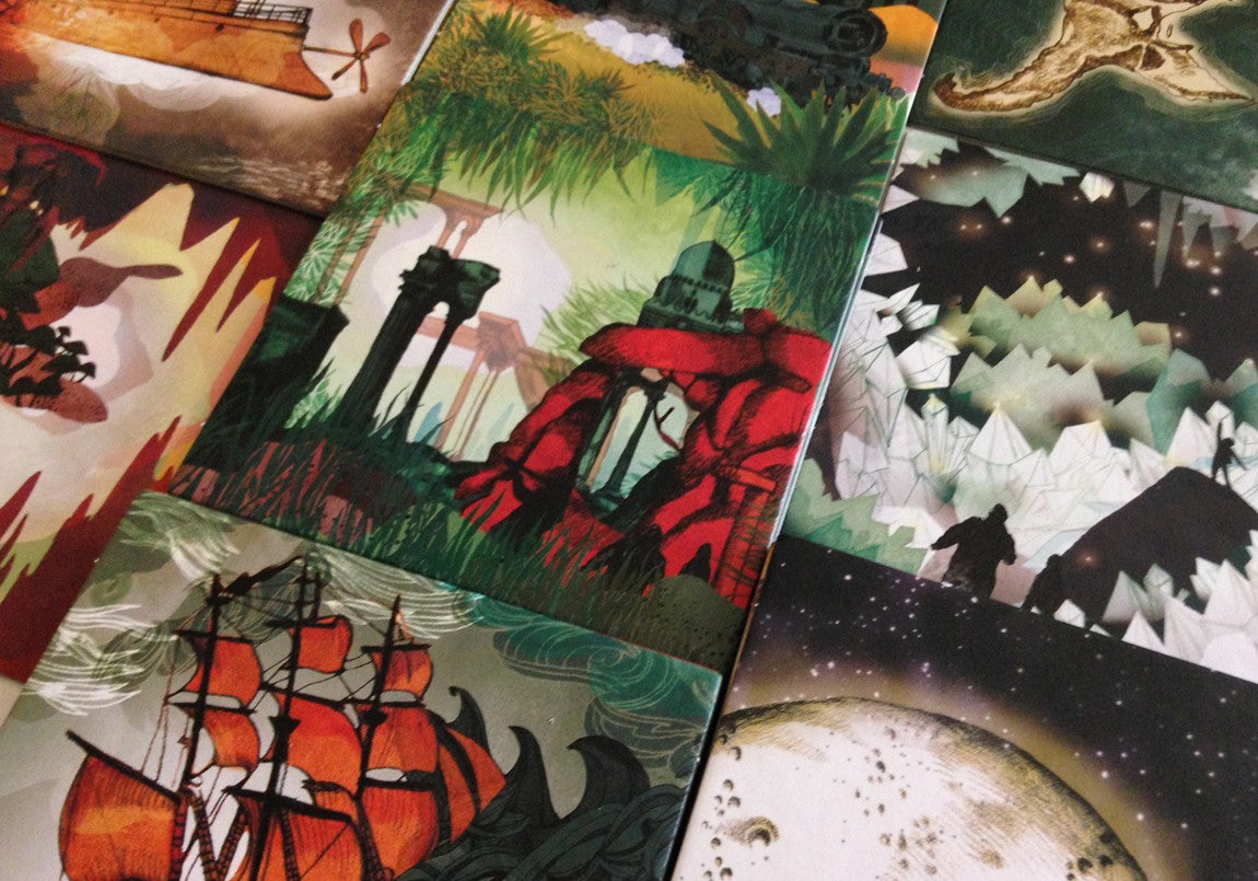 GIANT MEMO - The travels of Jules Verne