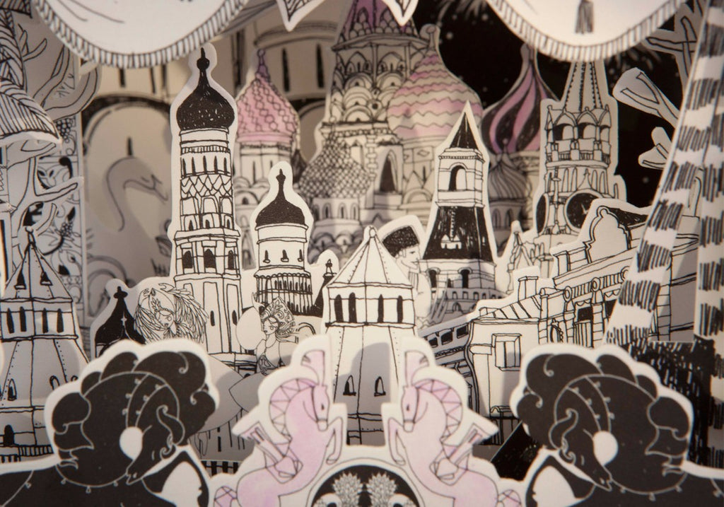 Moscow to color - 3D Color City