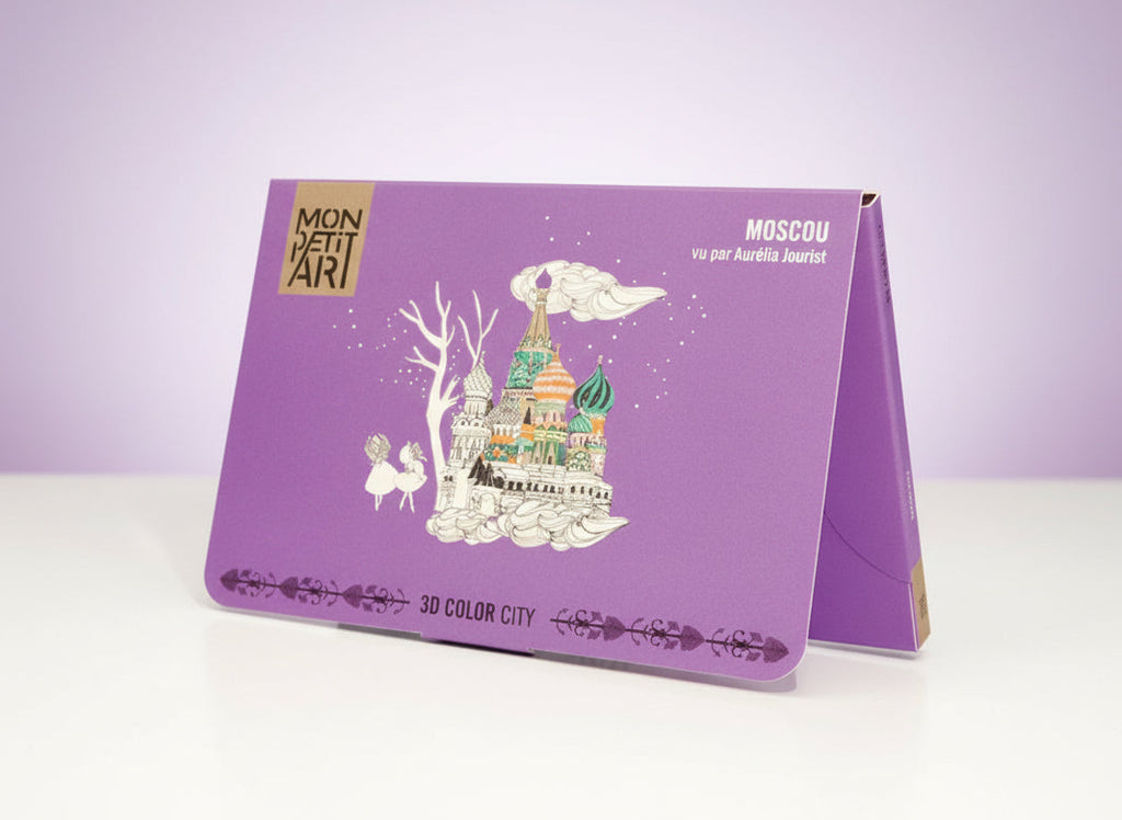 Moscow to color - 3D Color City