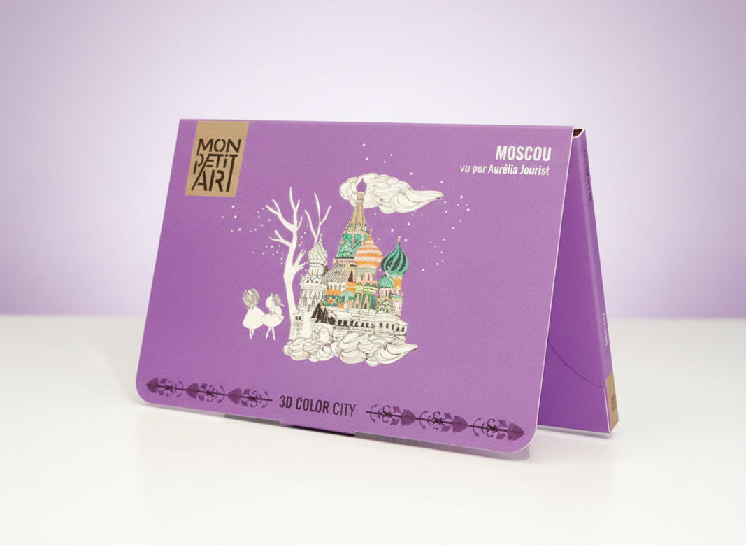 Moscow to color - 3D Color City