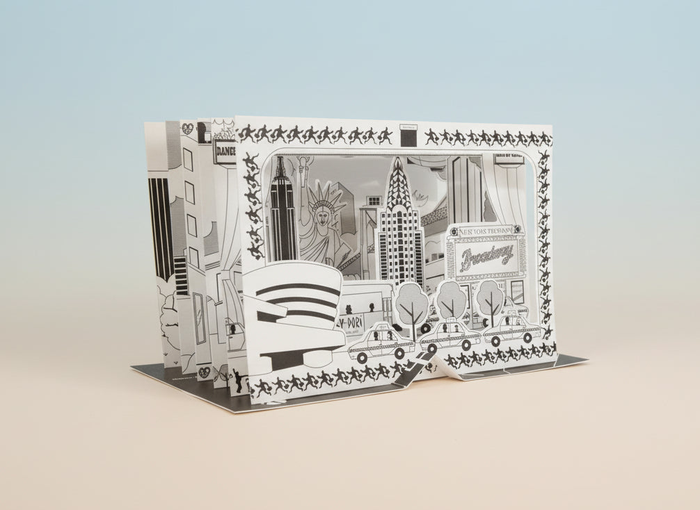 New York to color - 3D Color City