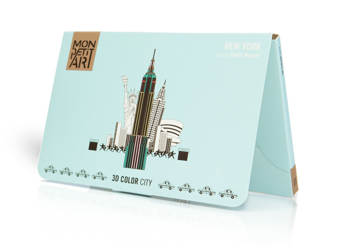 New York to color - 3D Color City