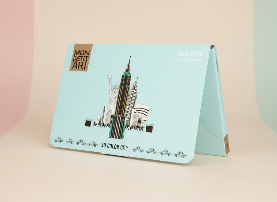 New York to color - 3D Color City