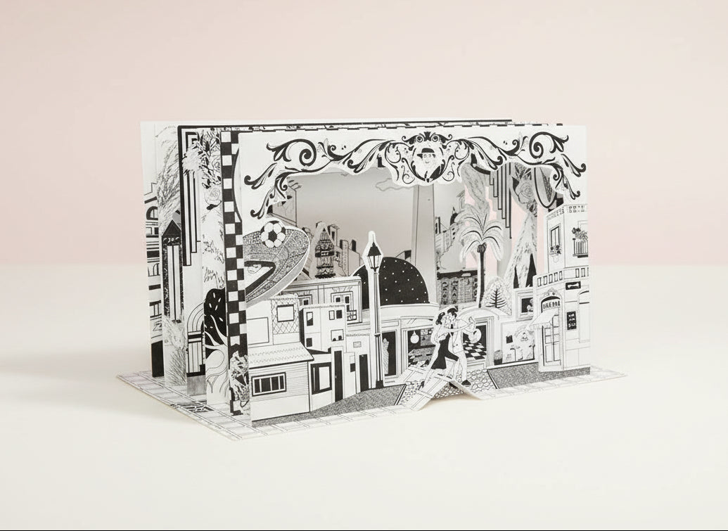 Buenos Aires Coloring Page - 3D Color City