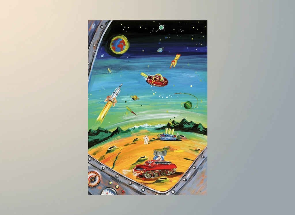 Poster- Dans l'espace