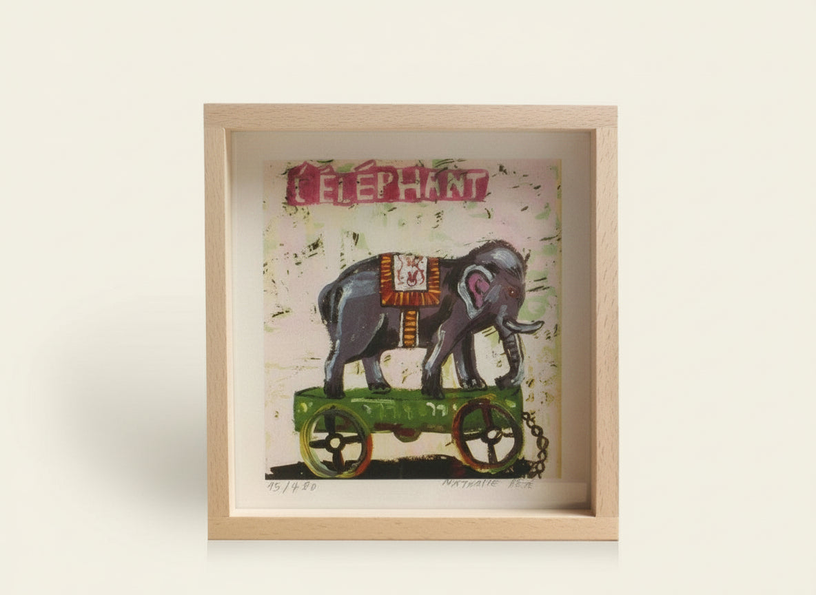 Limited edition paintings - The Elephant