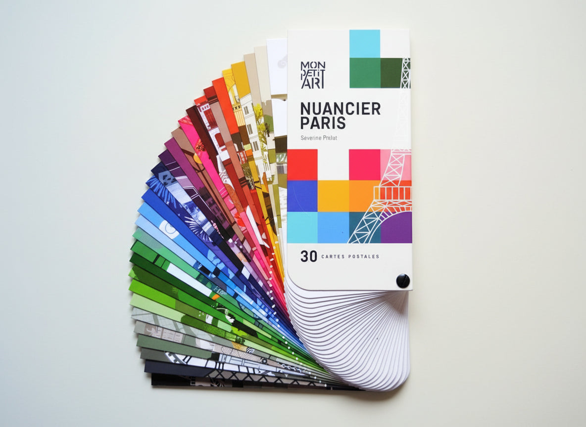 Color Guide Paris - 30 Postcards