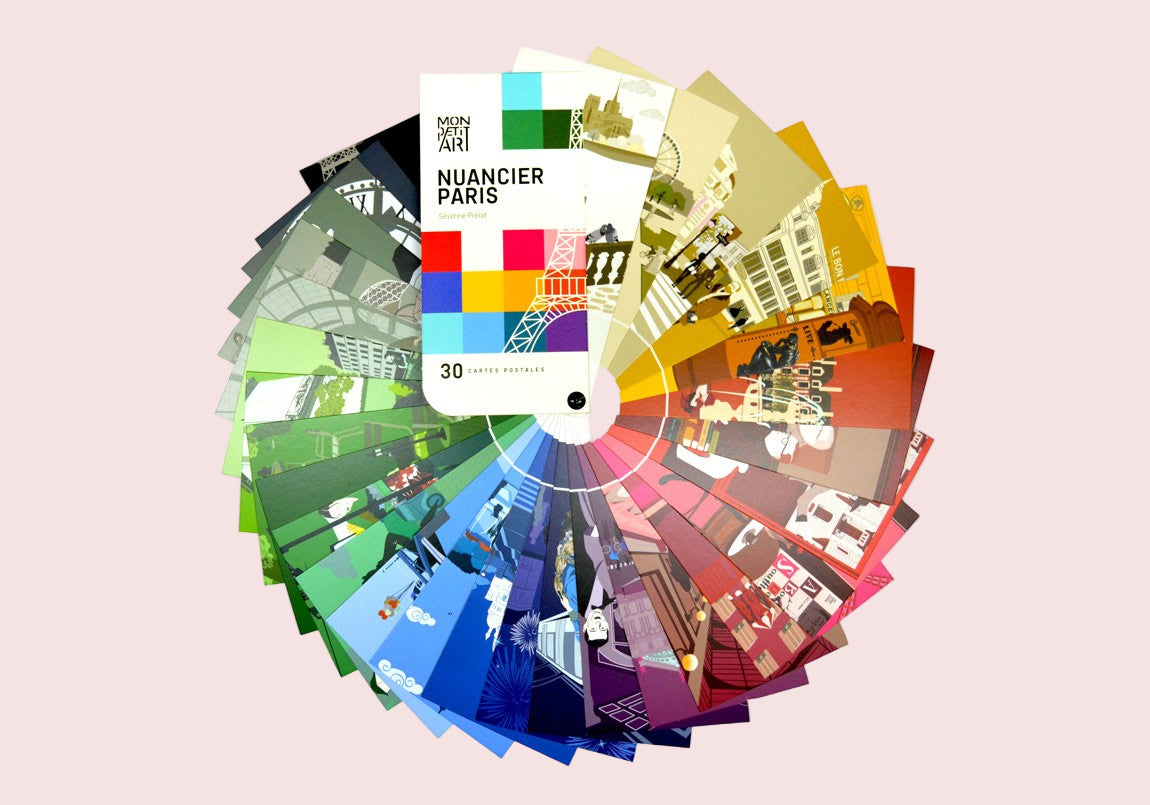 Color Guide Paris - 30 Postcards