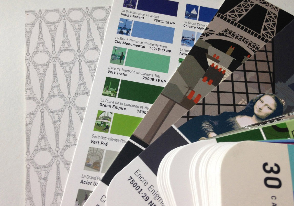 Color Guide Paris - 30 Postcards