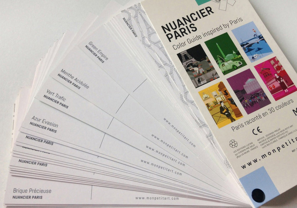 Color Guide Paris - 30 Postcards