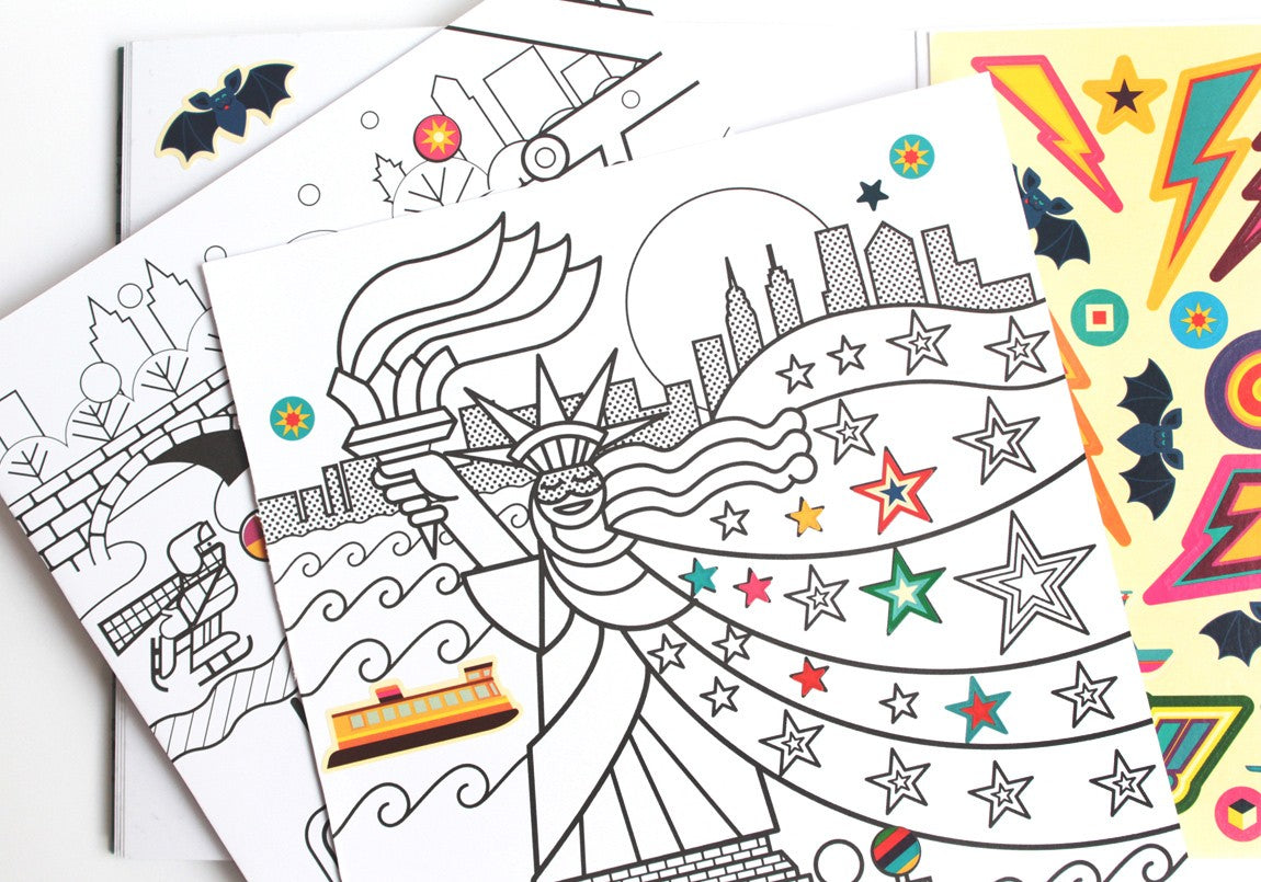 Coloring City Tour - New York