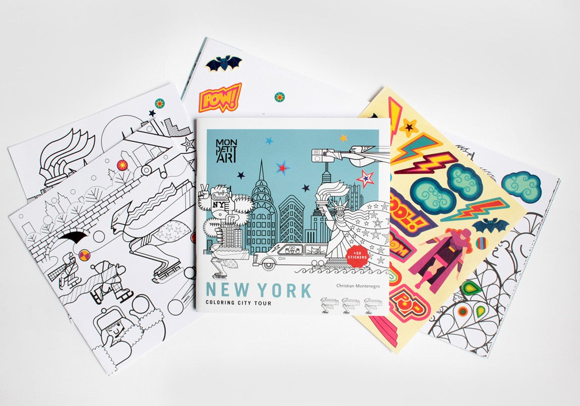 Coloring City Tour - New York