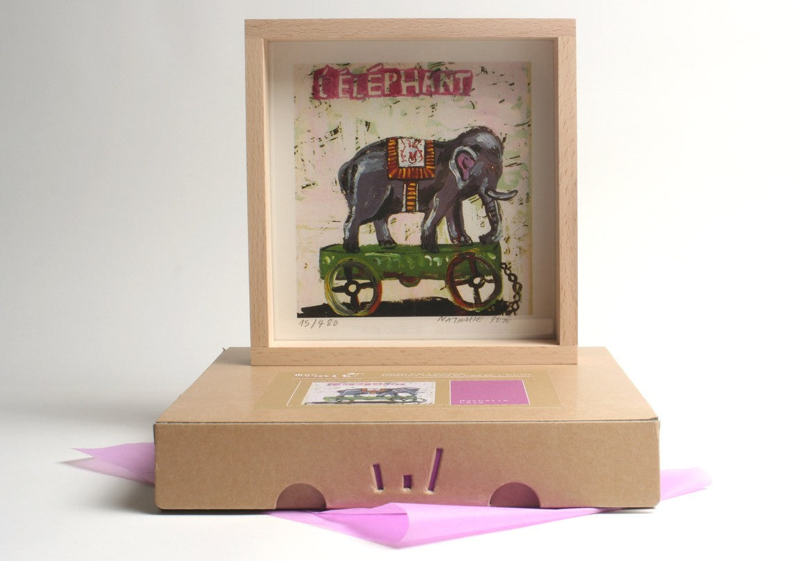 Limited edition paintings - The Elephant