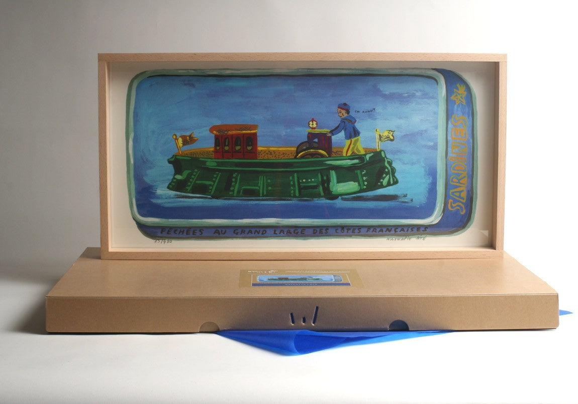 Limited edition paintings - La boîte à sardines