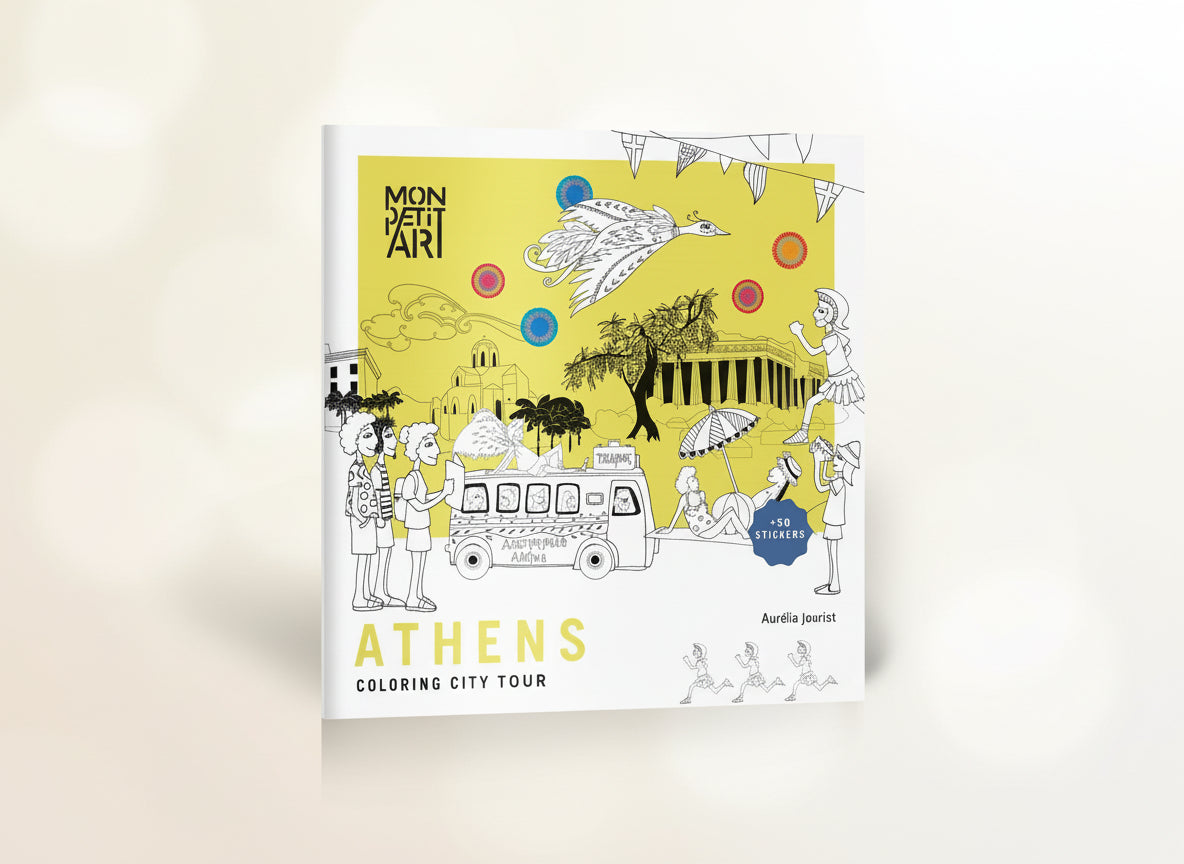 Coloring City Tour - Athens
