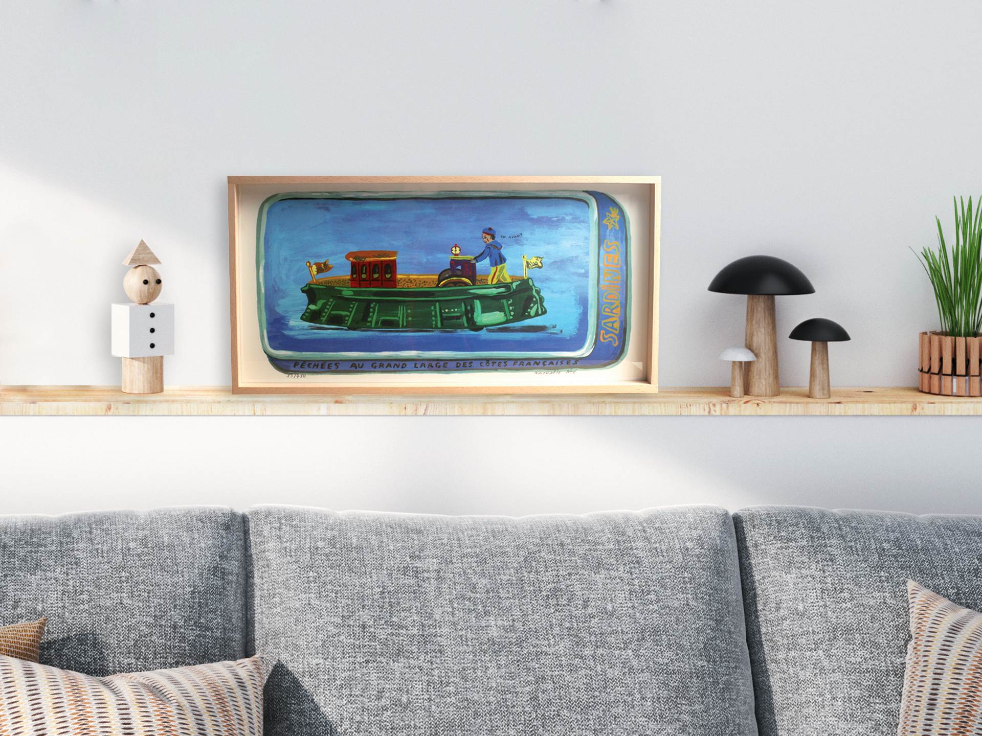 Limited edition paintings - La boîte à sardines