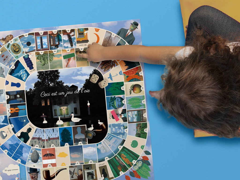 Jeu de l'oie Magritte