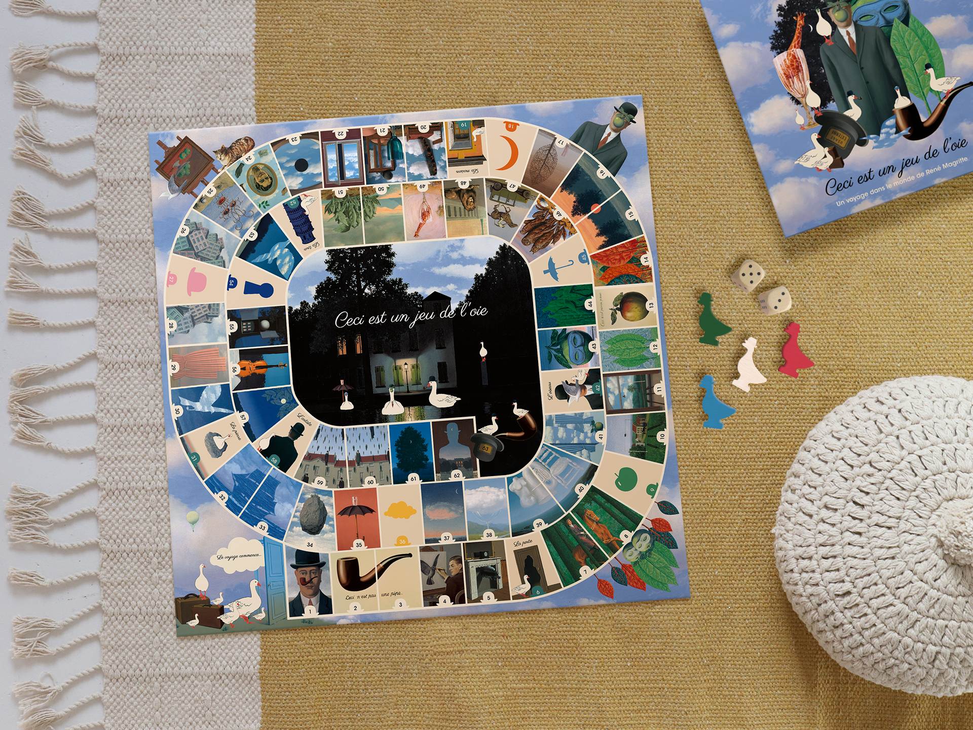 Magritte's Game of the Goose