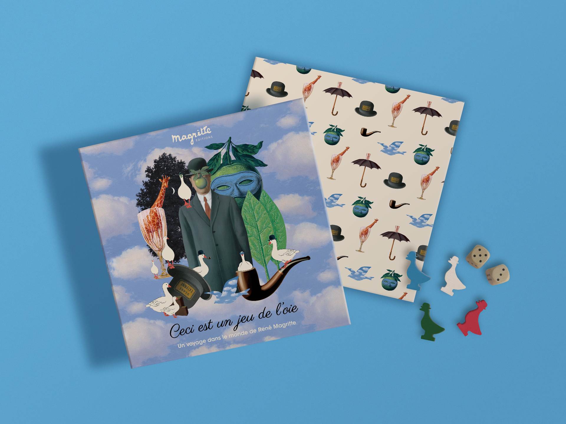 Magritte's Game of the Goose